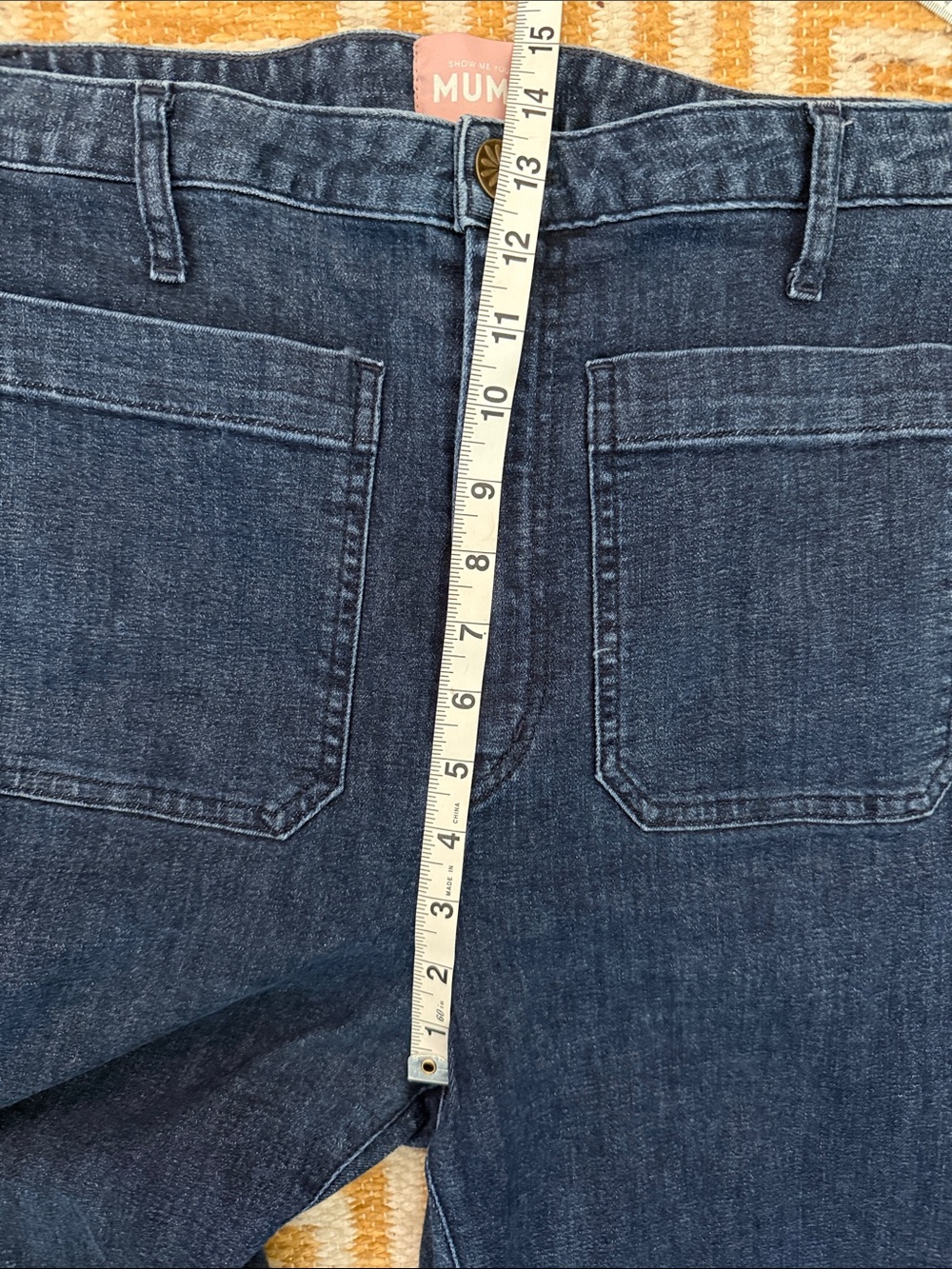EUC Show Me Your Mumu High-Waisted Flare Jeans - Picture 6 of 7